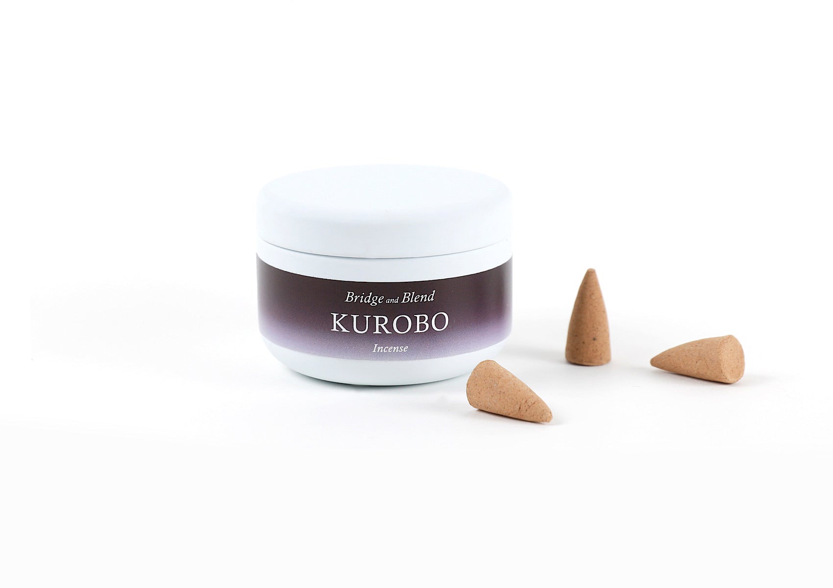 【千年の日本の香り】Six in Sense|KUROBO(お試しサイズ)|コーン型 2個入り 天然 ハンドメイド