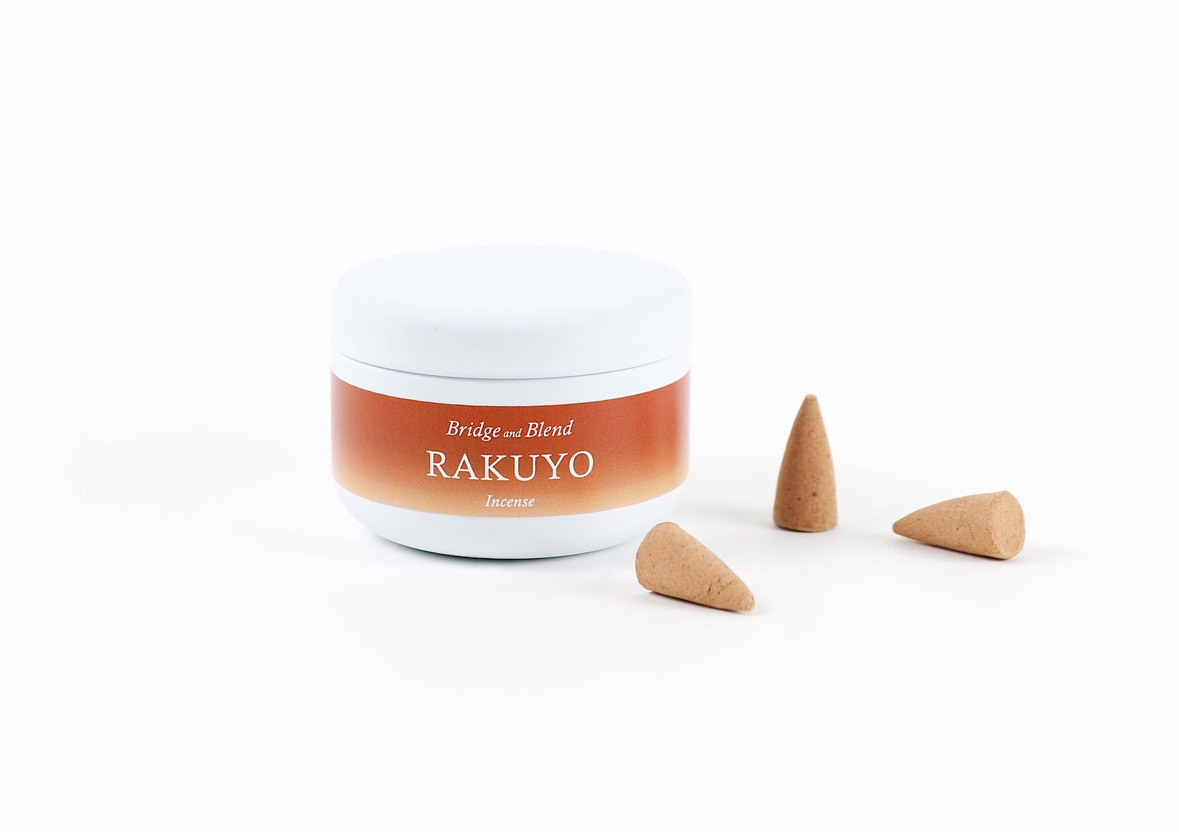 【千年の日本の香り】Six in Sense|RAKUYO(リフィル)|コーン型 10個入り 天然 ハンドメイド