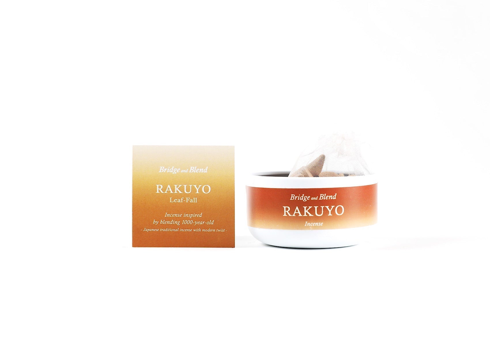 【千年の日本の香り】Six in Sense|RAKUYO(リフィル)|コーン型 10個入り 天然 ハンドメイド