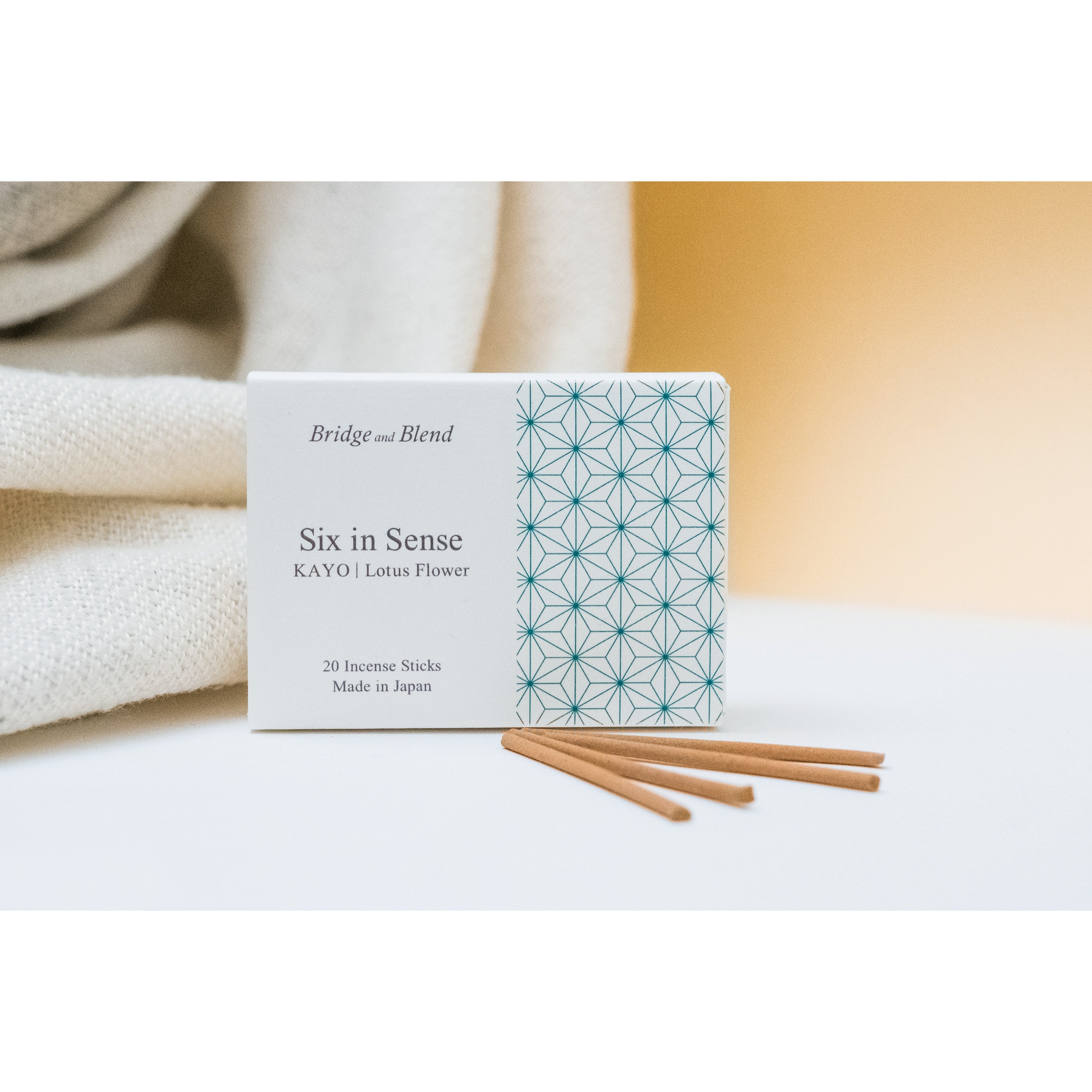 【千年の日本の香り】Six in Sense|KAYO|スティック香 ミニ寸 20本入り 天然
