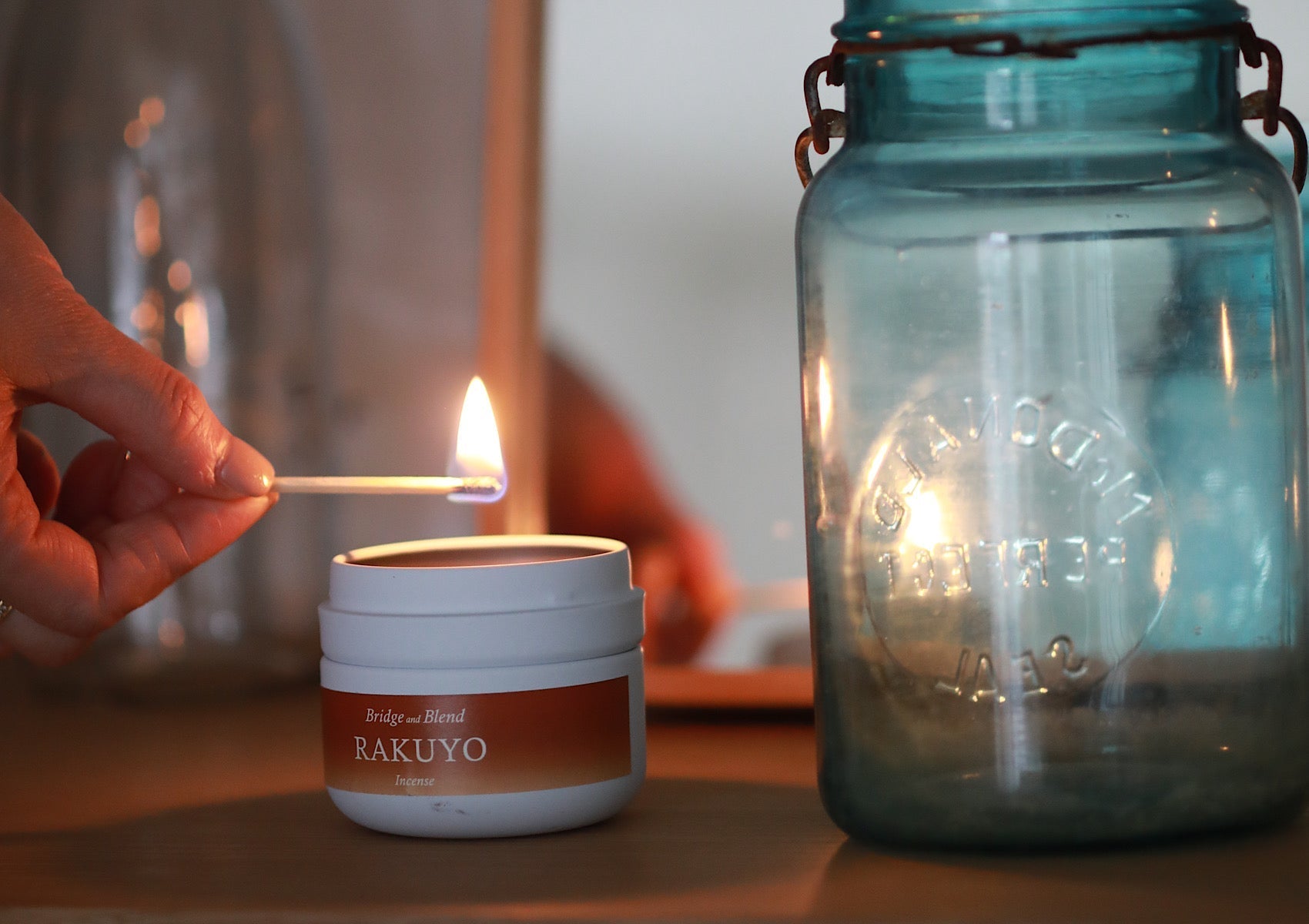 【千年の日本の香り】Six in Sense|RAKUYO(リフィル)|コーン型 10個入り 天然 ハンドメイド