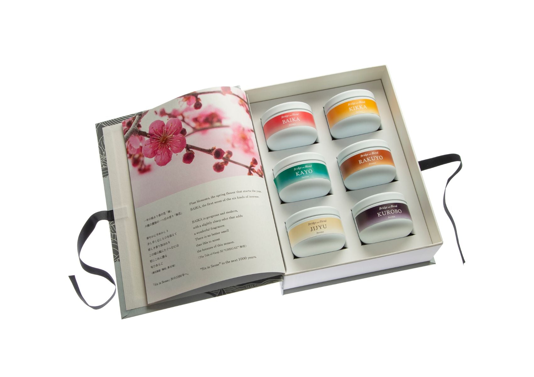 【千年の日本の香り】Six in Sense|Anniversary Box|コーン型 120個入り 天然 ハンドメイド