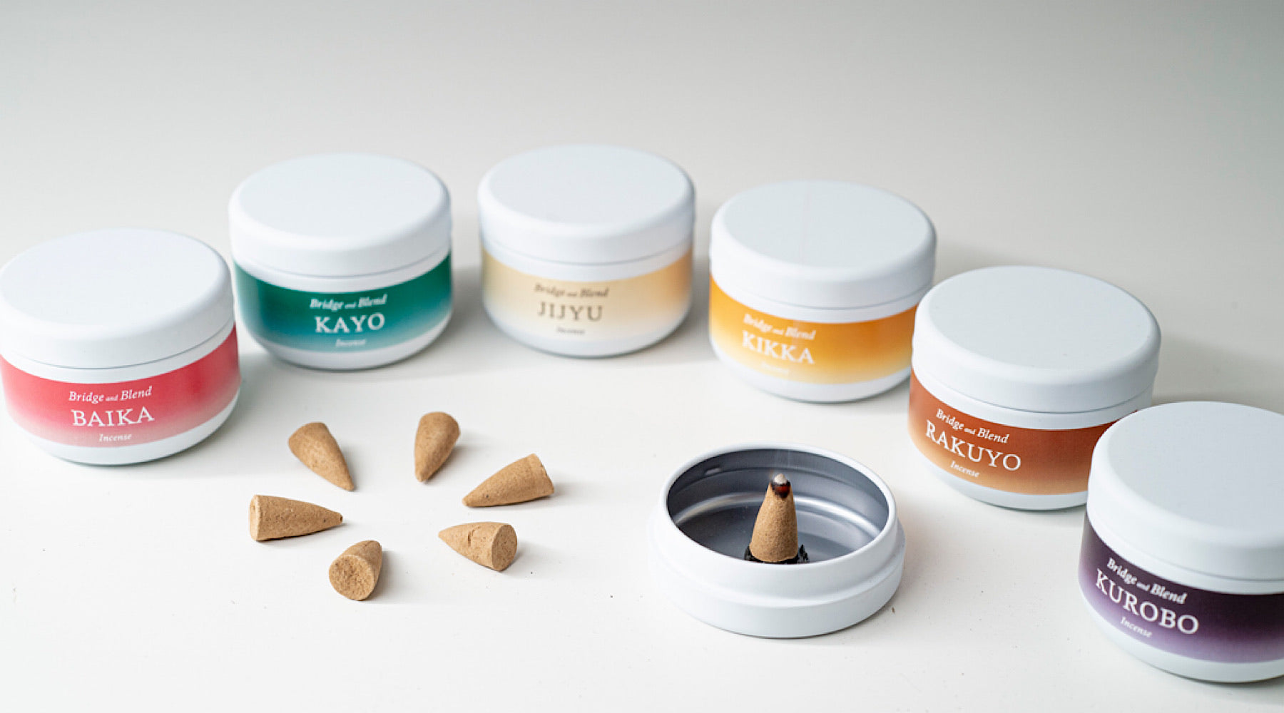 Bridge and Blend Introduces Incense Inspired  by 1000-Year-Old Japanese Blends