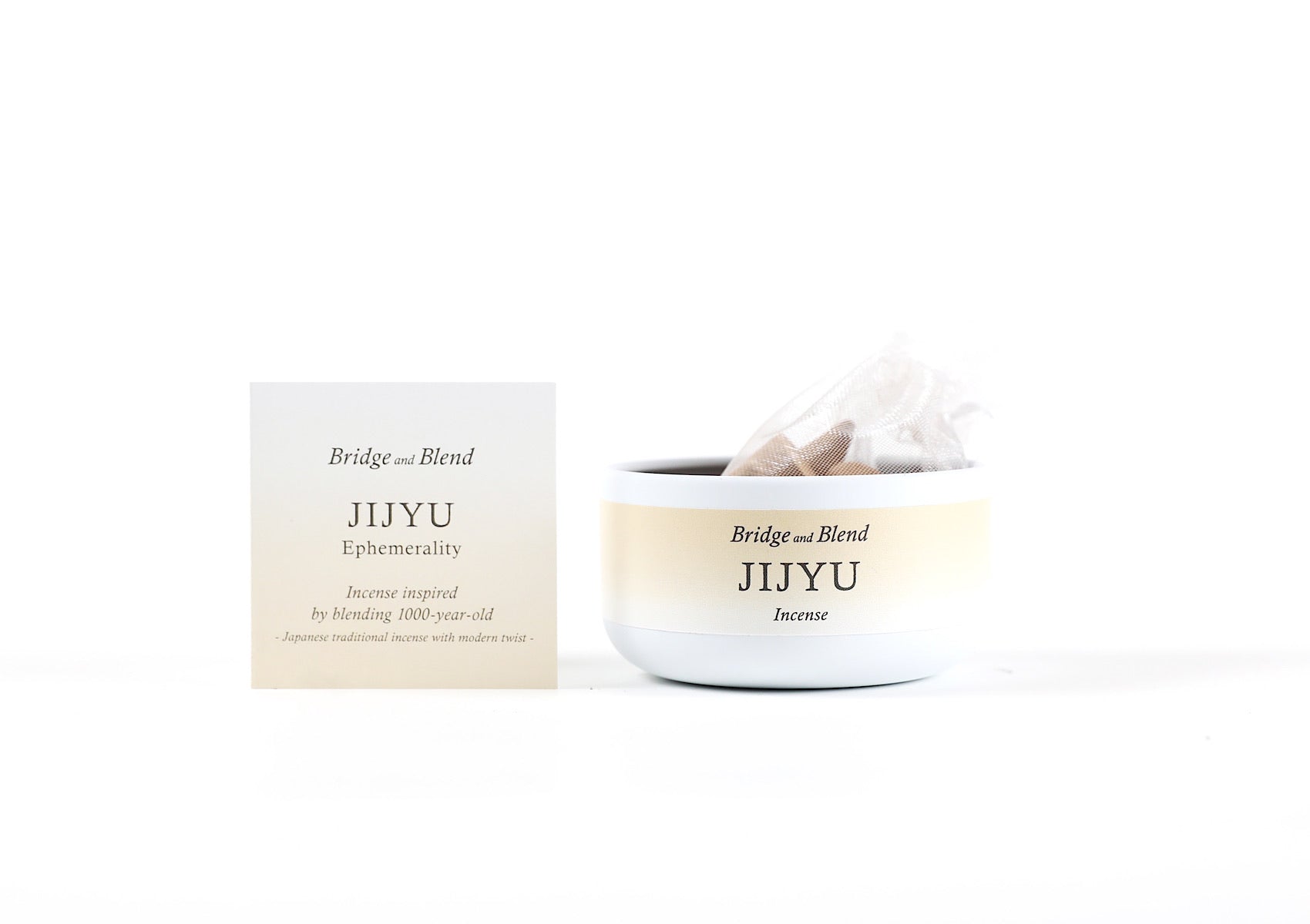 [Incense] JIJYU | Ephemerality (Trial Size) 2 Cones 100% Natural Handmade